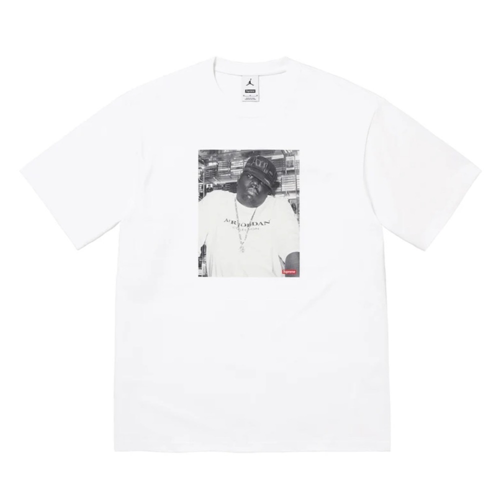 Supreme x Jordan Biggie T shirt Exclusive